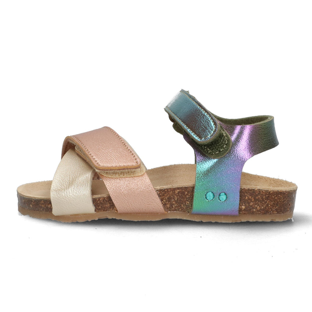 Bibi Beach Platte Sandalen Meisjes Multicolor