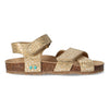 Bibi Beach 225418-932 Platte Sandalen Meisjes Beige