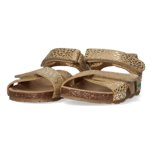 Bibi Beach Platte Sandalen Meisjes Beige