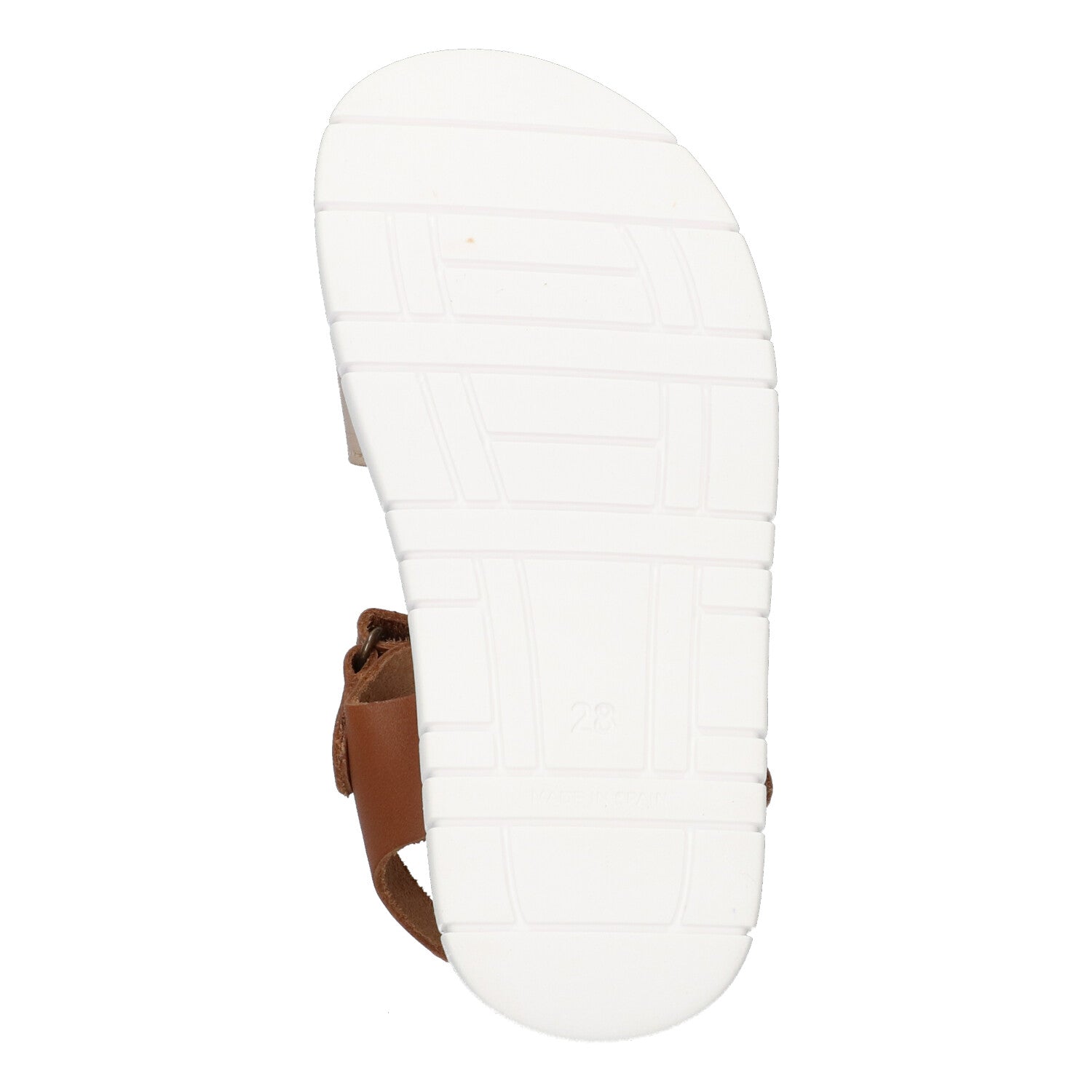 Bregje Beach Platte Sandalen Meisjes Cognac