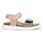 Bregje Beach Platte Sandalen Meisjes Multicolor