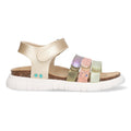 Bette Beach Platte Sandalen Meisjes Goud