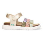 Bette Beach Platte Sandalen Meisjes Goud
