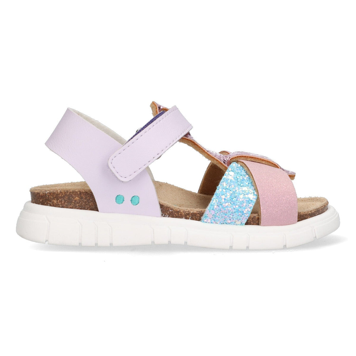 Brenda Beach Platte Sandalen Meisjes Paars
