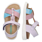 Brenda Beach Platte Sandalen Meisjes Paars