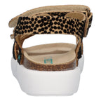 Vita Verano Platte Sandalen Meisjes Cognac