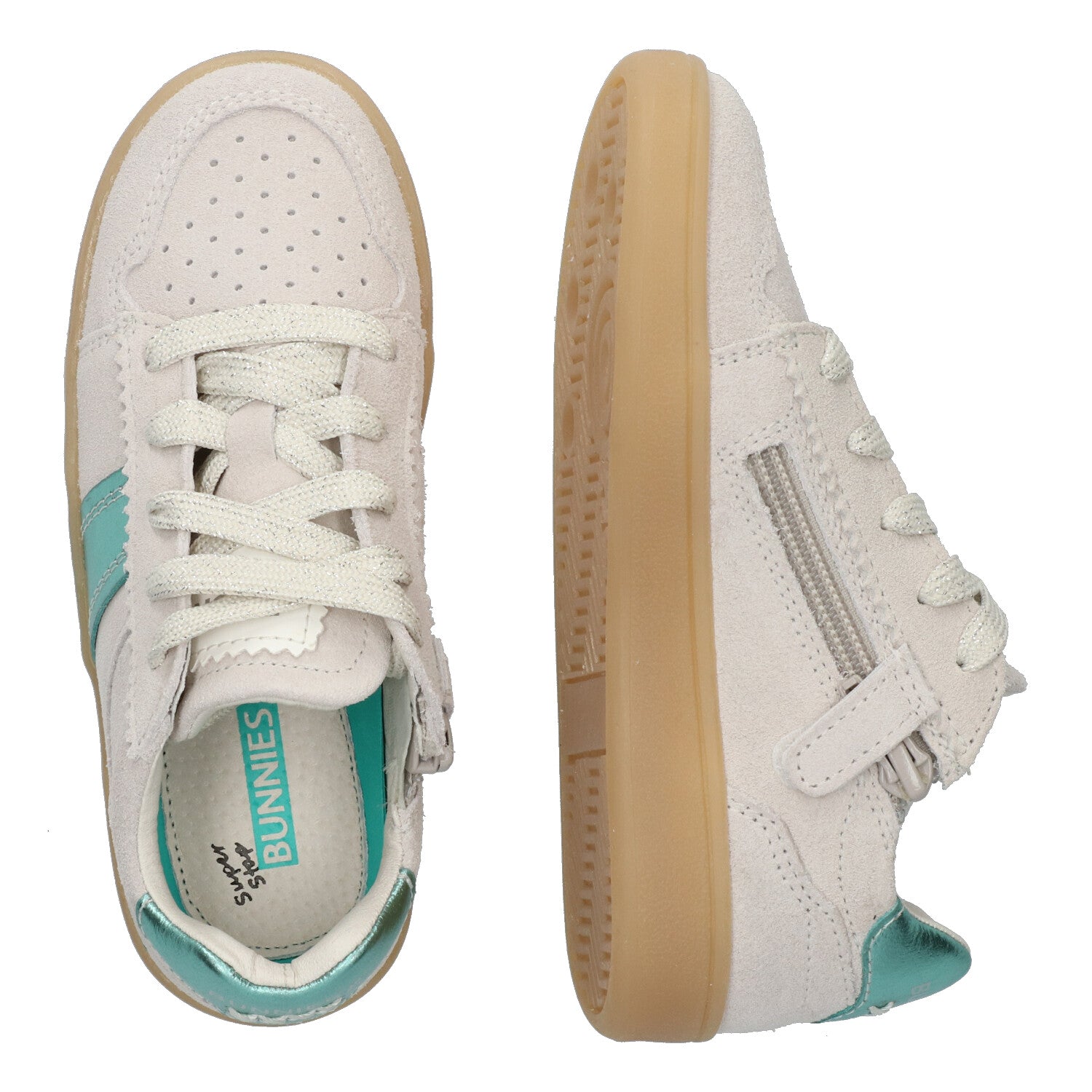 Sandy Sprinter Lage Sneakers Meisjes Beige