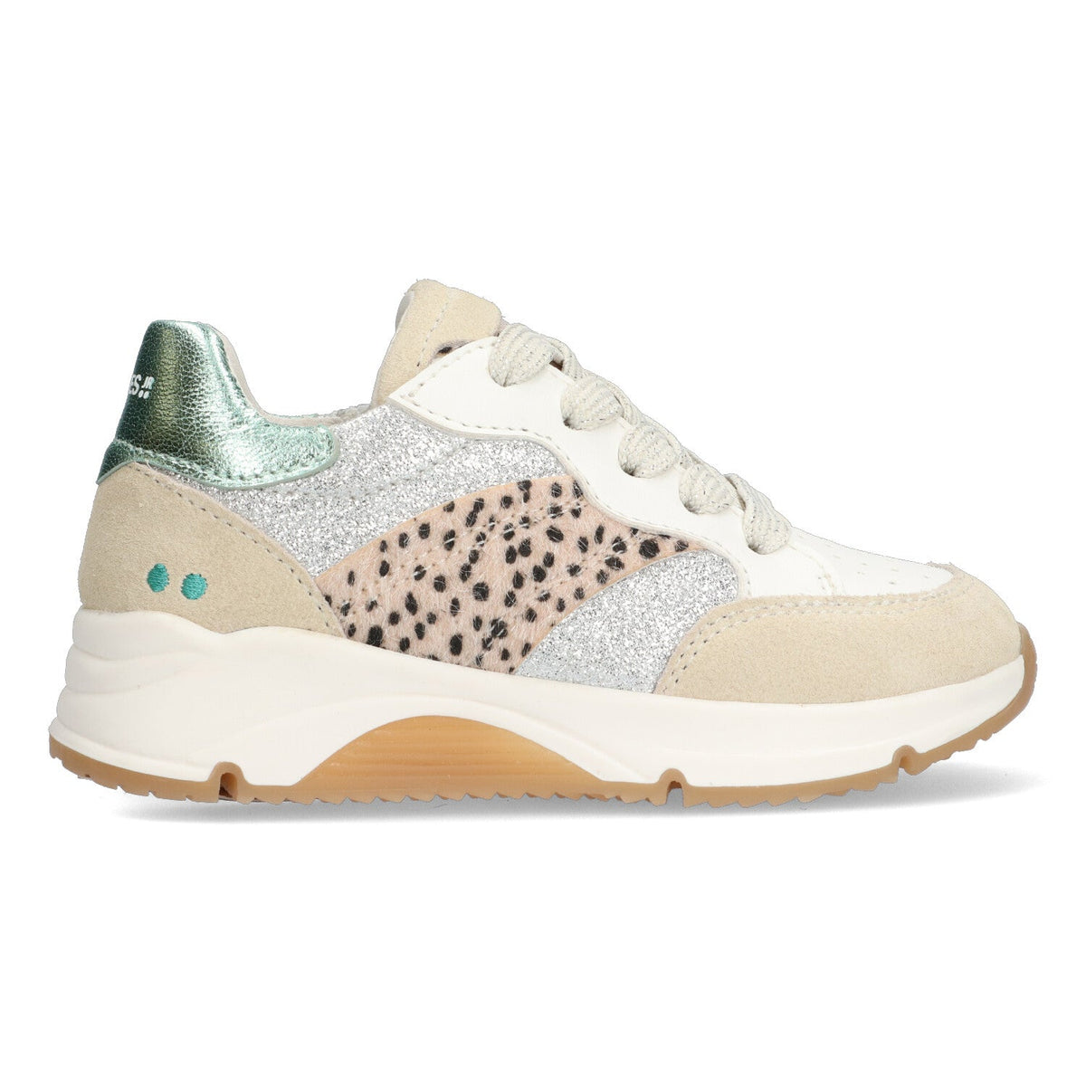 Fien Force Lage Sneakers Meisjes Beige