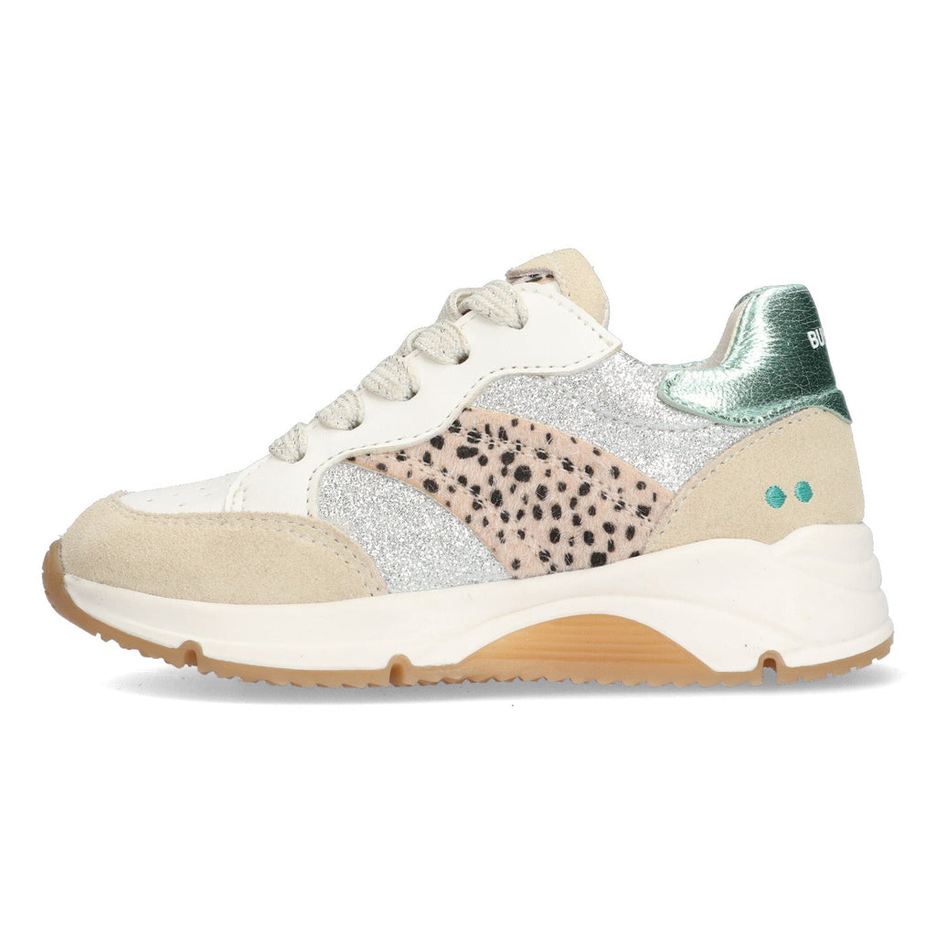 Fien Force Lage Sneakers Meisjes Beige