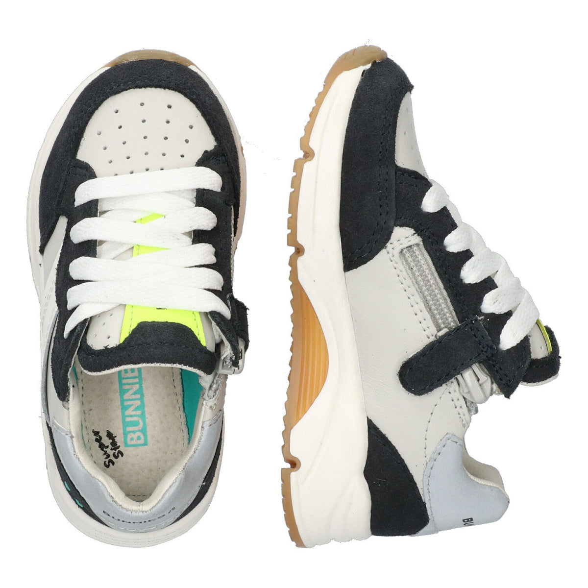 Fien Force Lage Sneakers Jongens Blauw