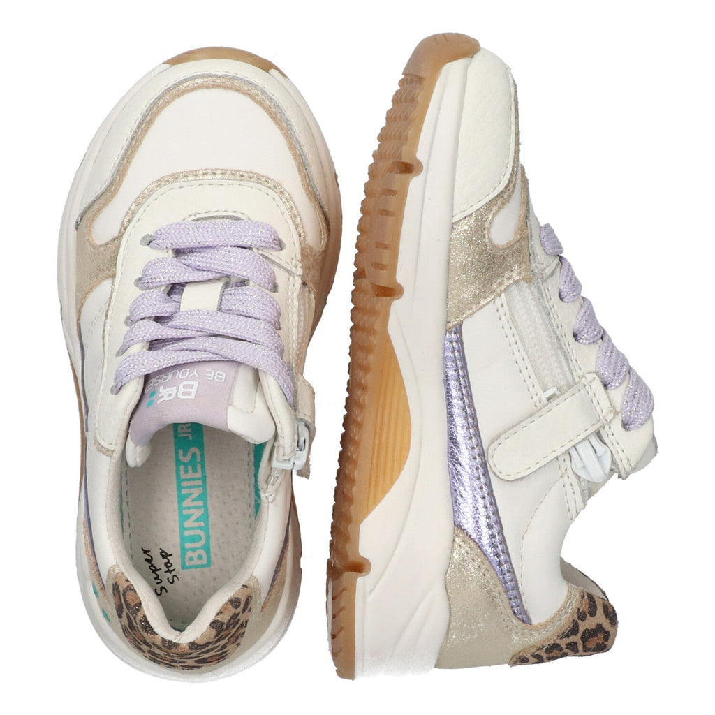 Fenna Force Lage Sneakers Meisjes Wit
