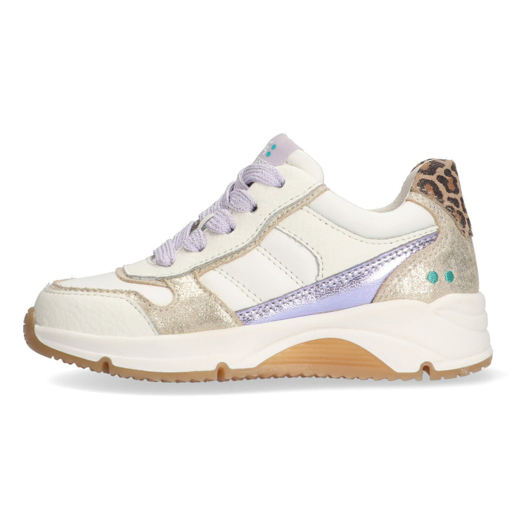 Fenna Force Lage Sneakers Meisjes Wit