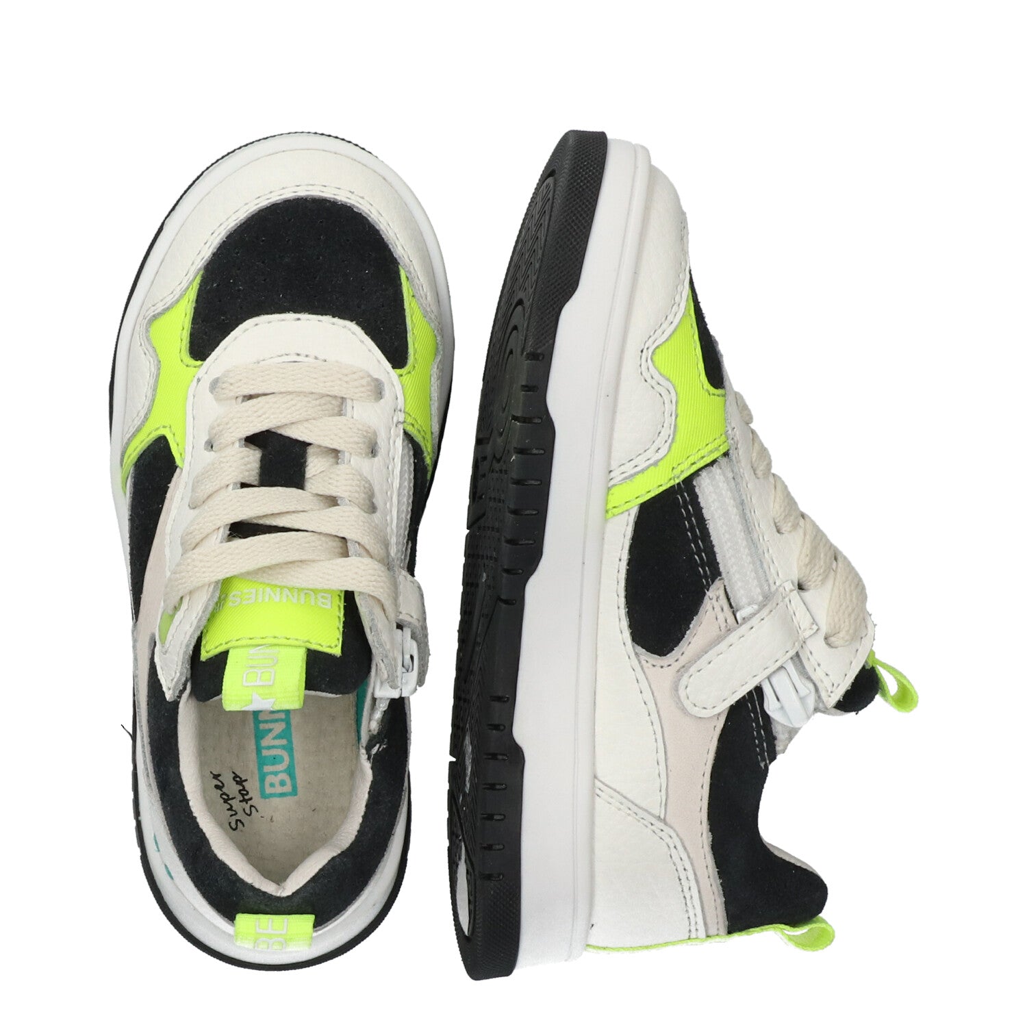 Bob Baas Lage Sneakers Jongens Wit