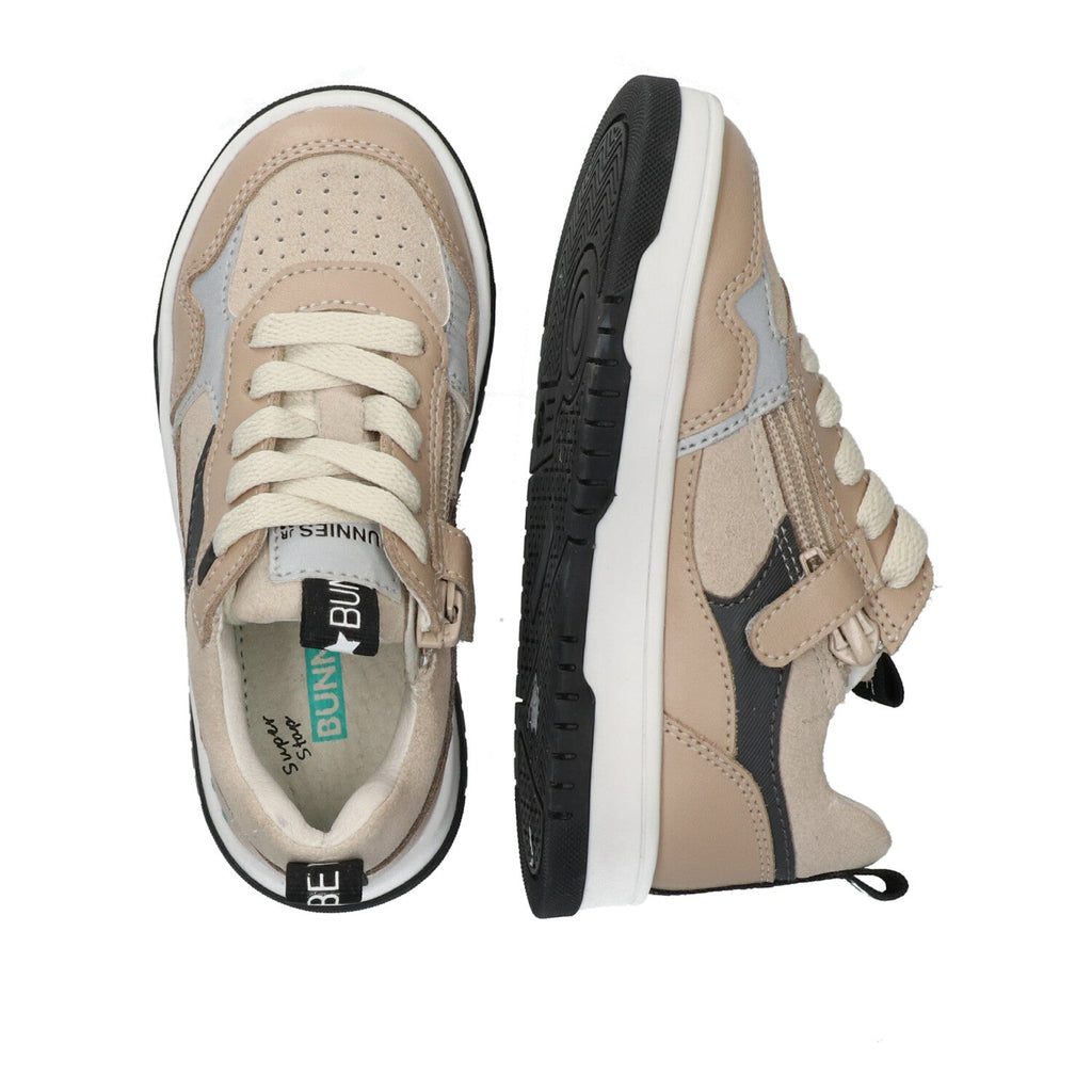 Bob Baas Lage Sneakers Jongens Beige