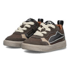 BunniesJR Maxime Mellow lage jongenssneakers bruin