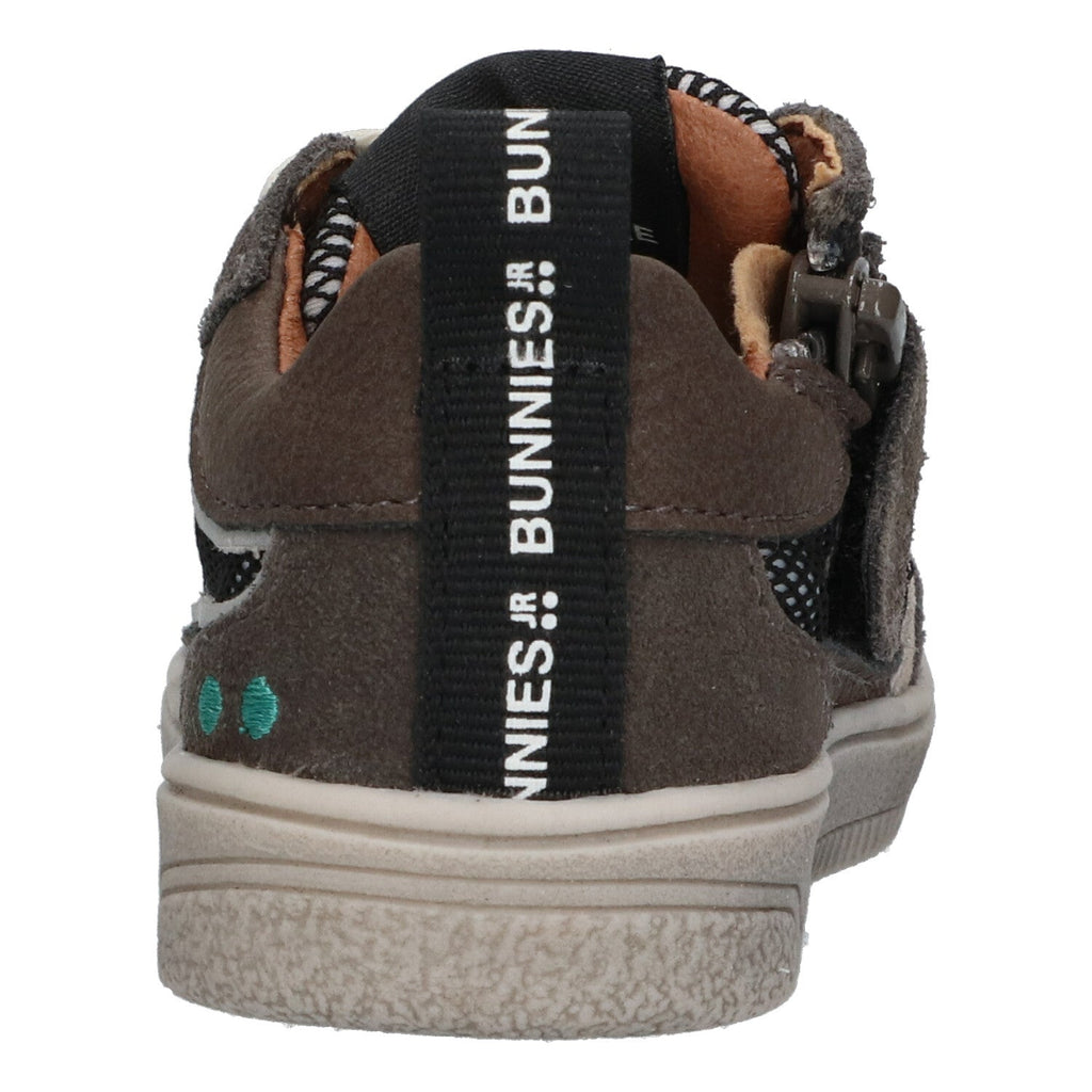 BunniesJR Maxime Mellow lage jongenssneakers bruin