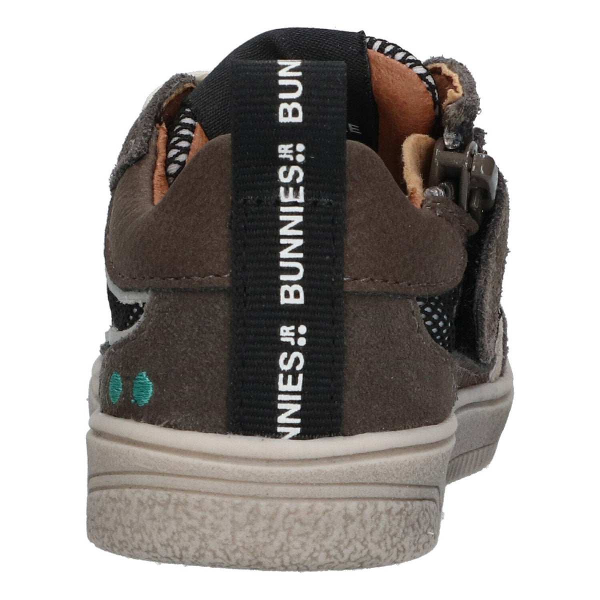 BunniesJR Maxime Mellow lage jongenssneakers bruin