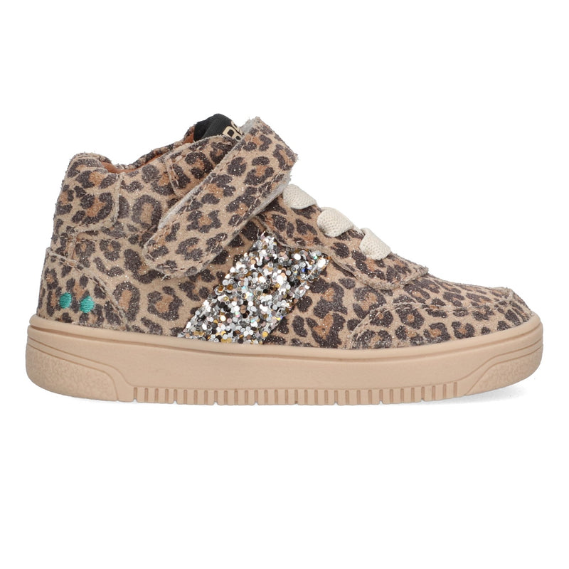 BunniesJR Mika Mellow hoge sneakers meisjes print
