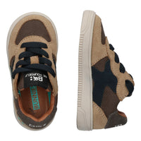 BunniesJR Monica Mellow lage sneakers bruin