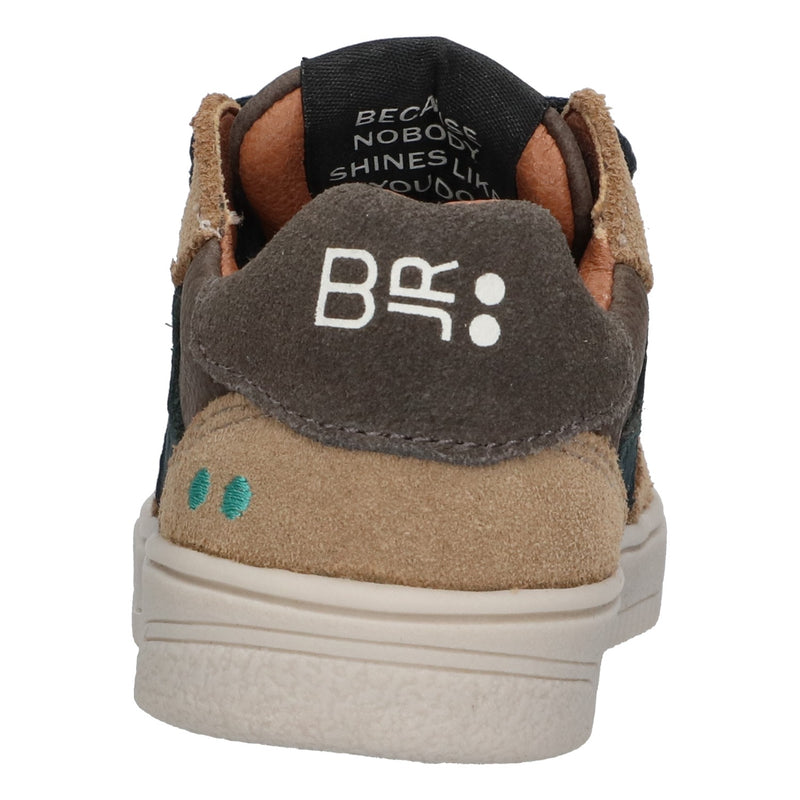 BunniesJR Monica Mellow lage sneakers bruin