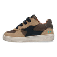 BunniesJR Monica Mellow lage sneakers bruin