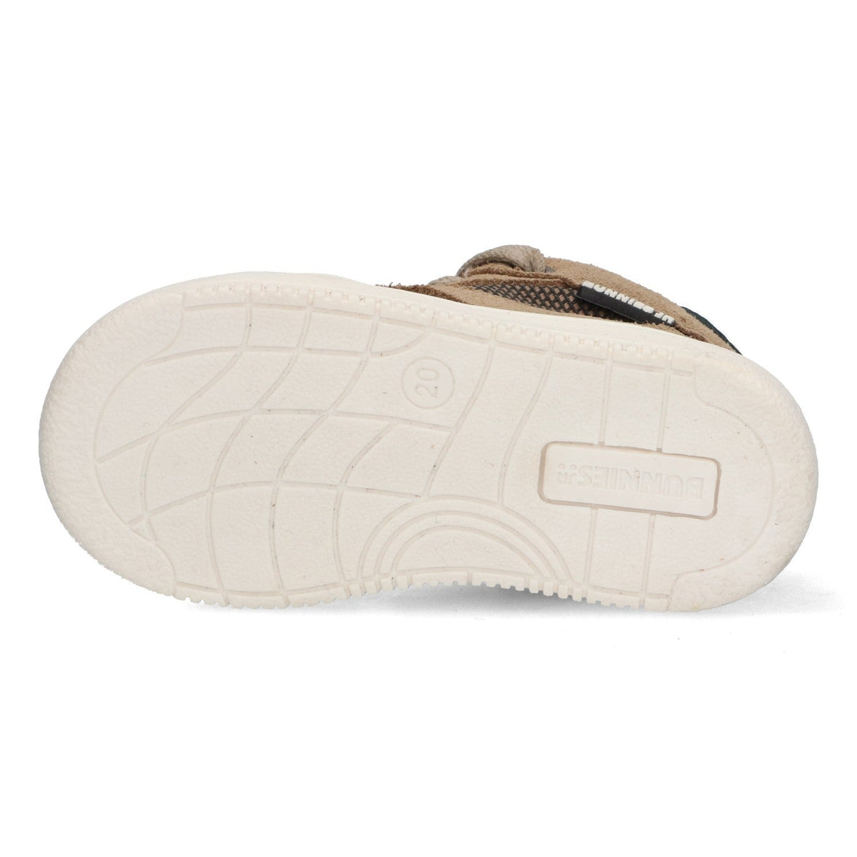 BunniesJR Moos Mellow hoge sneakers jongens bruin