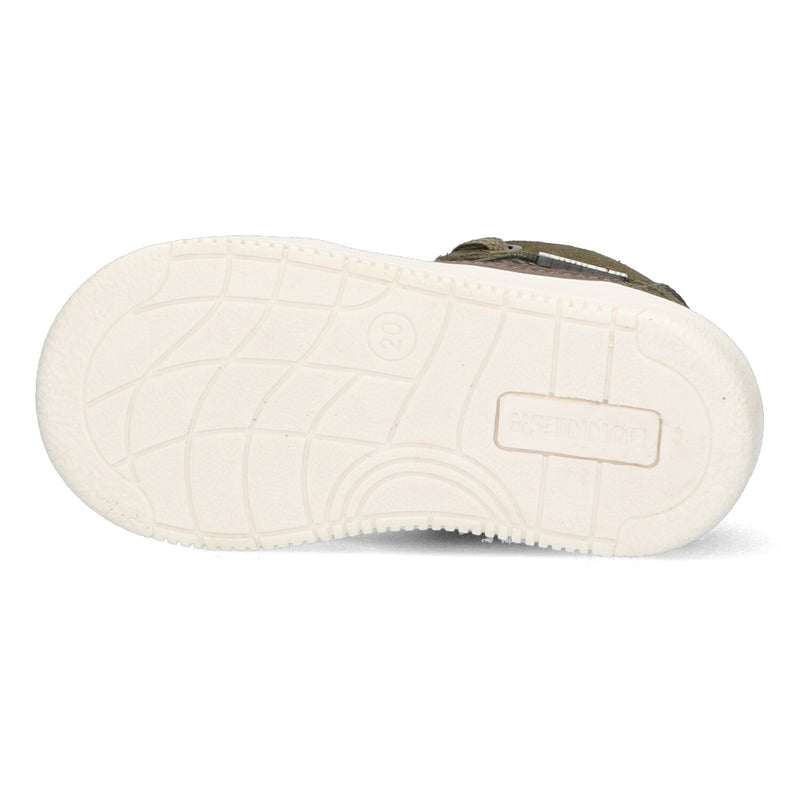 BunniesJR Moos Mellow hoge sneakers jongens groen