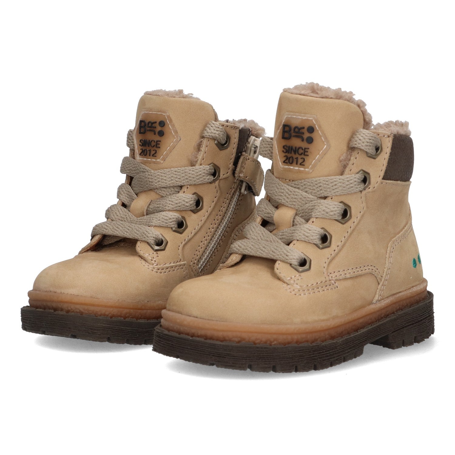 Thijs Trail Biker Boots Jongens Beige
