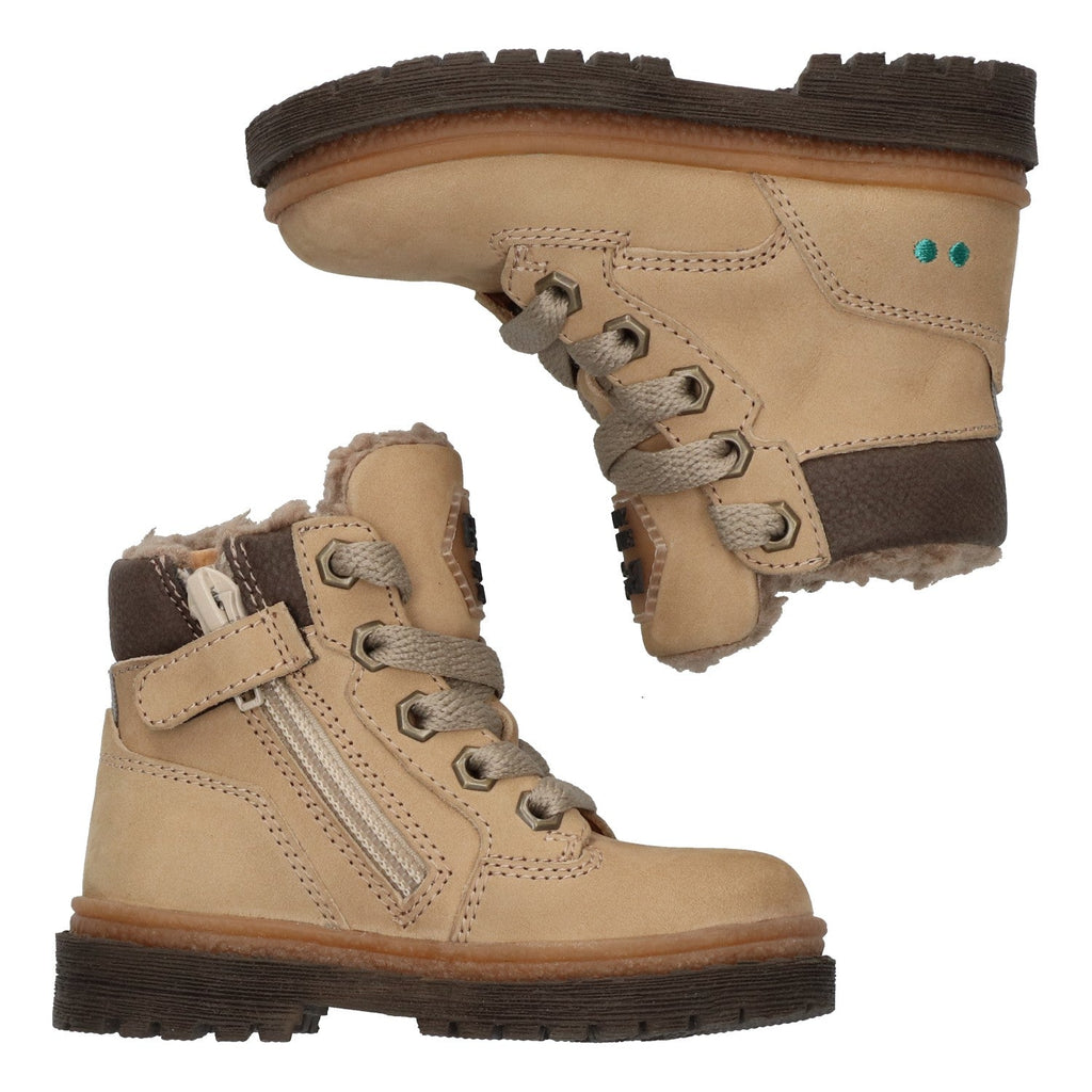 Thijs Trail Biker Boots Jongens Beige