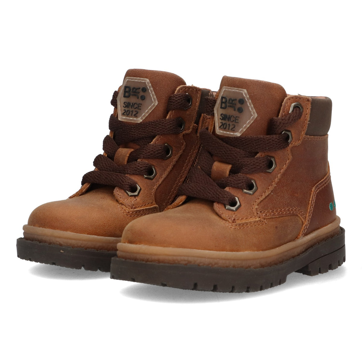 BunniesJR Thijs Trail bikerboots cognac jongens