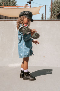 Taylor Trail Biker Boots Meisjes Zwart