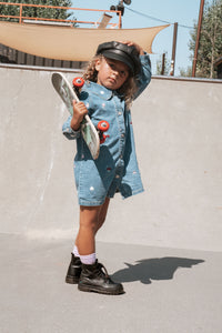 Taylor Trail Biker Boots Meisjes Zwart