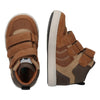 BunniesJR Lio Louw hoge sneakers jongens cognac