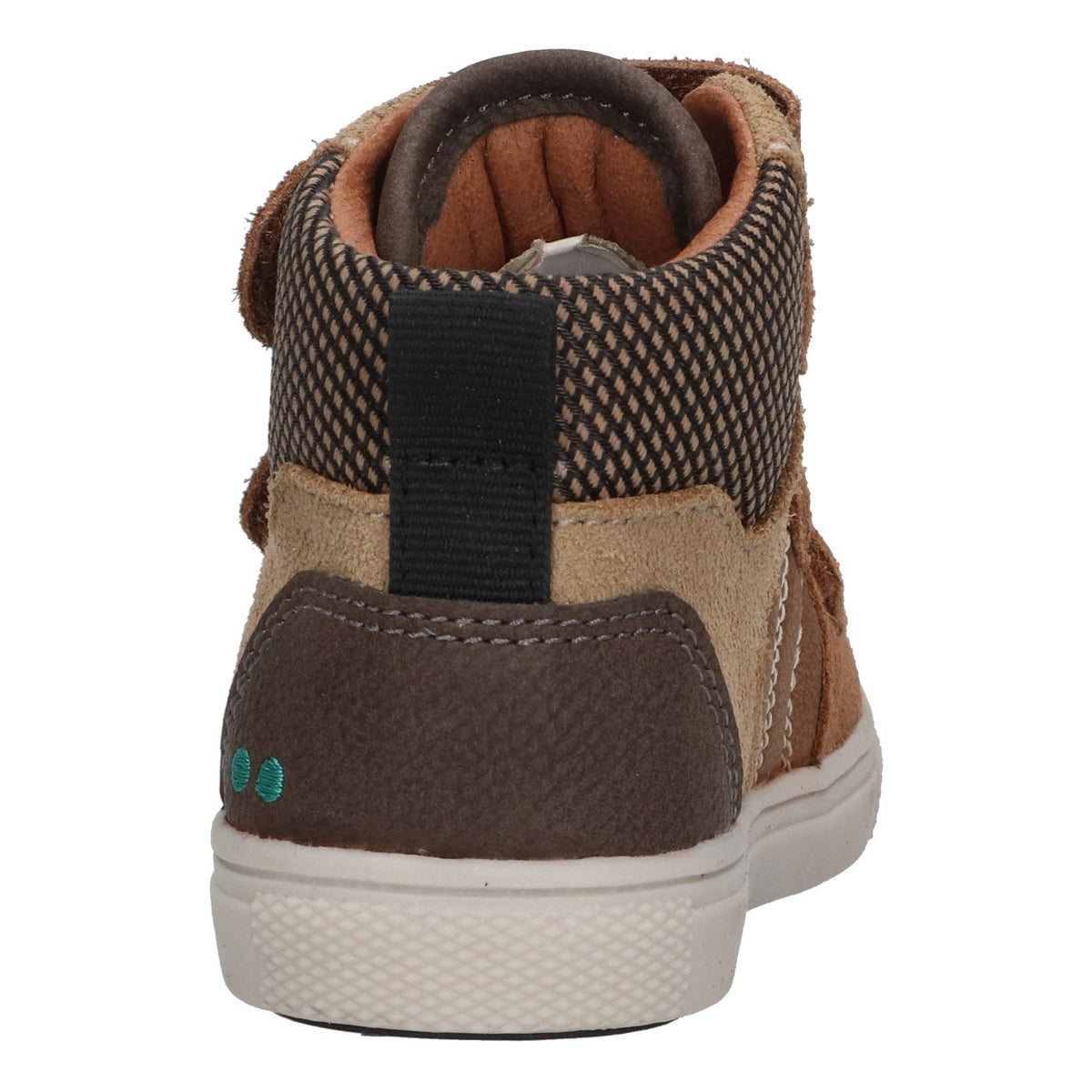 Lio Louw Hoge Sneakers Jongens Bruin