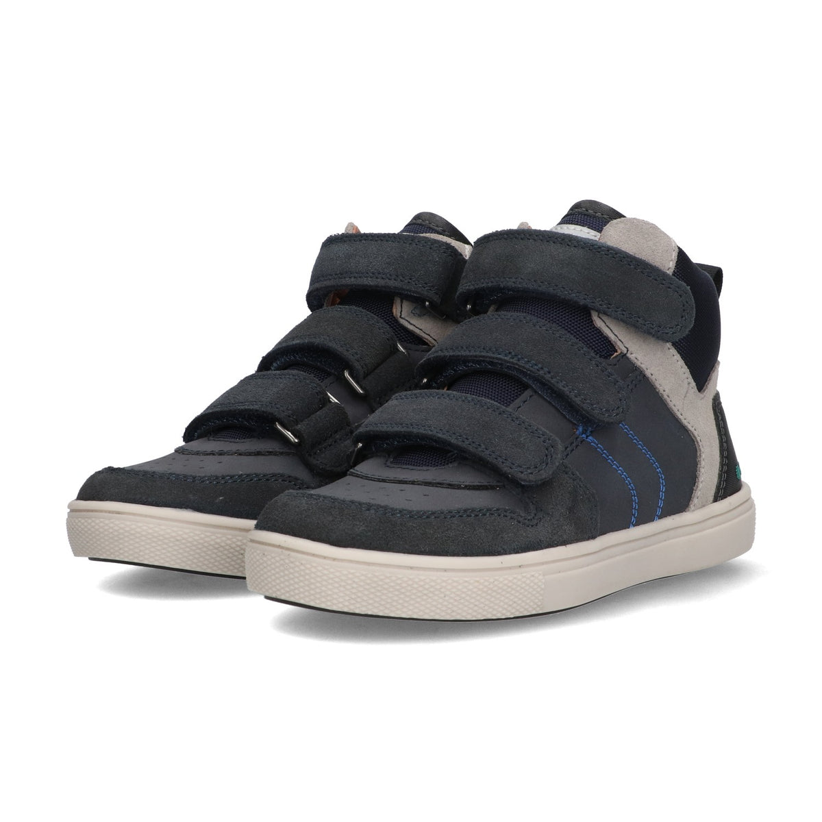 BunniesJR Lio Louw jongenssneakers blauw