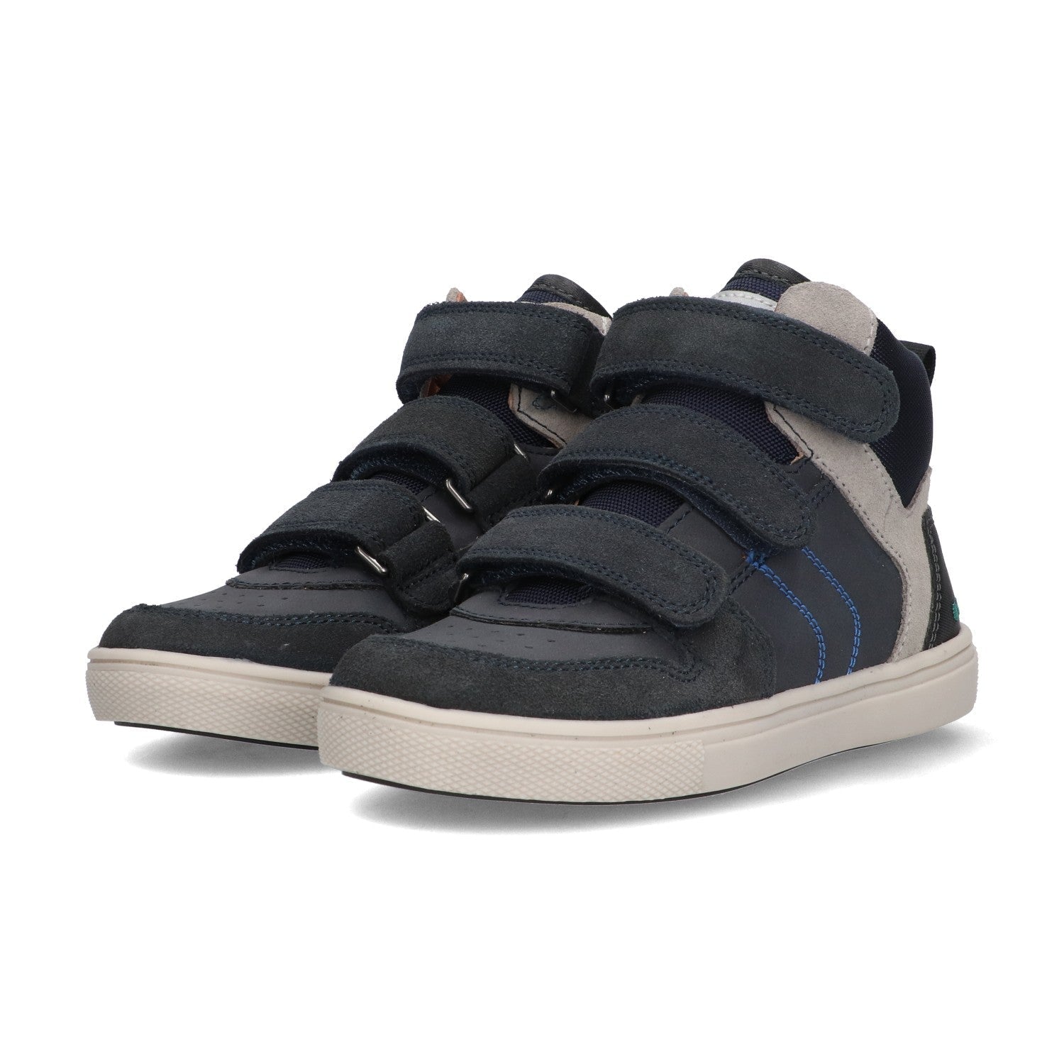 Lio Louw Hoge Sneakers Jongens Blauw