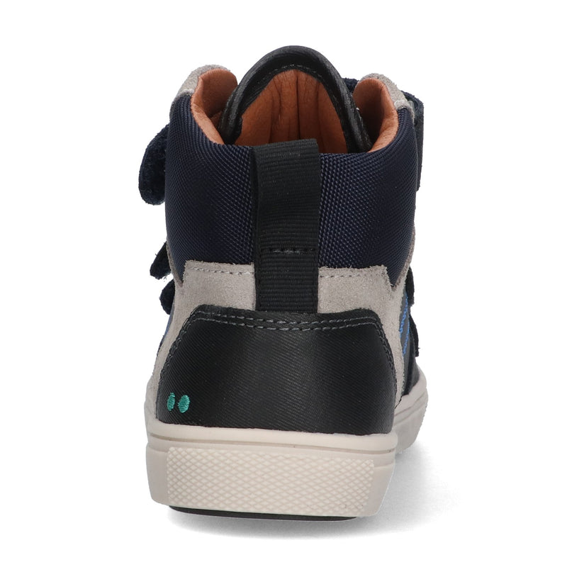 BunniesJR Lio Louw jongenssneakers blauw