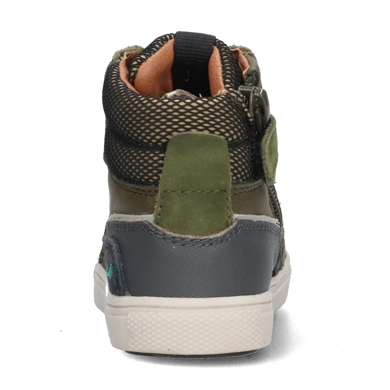 Liv Louw Hoge Sneakers Jongens Groen