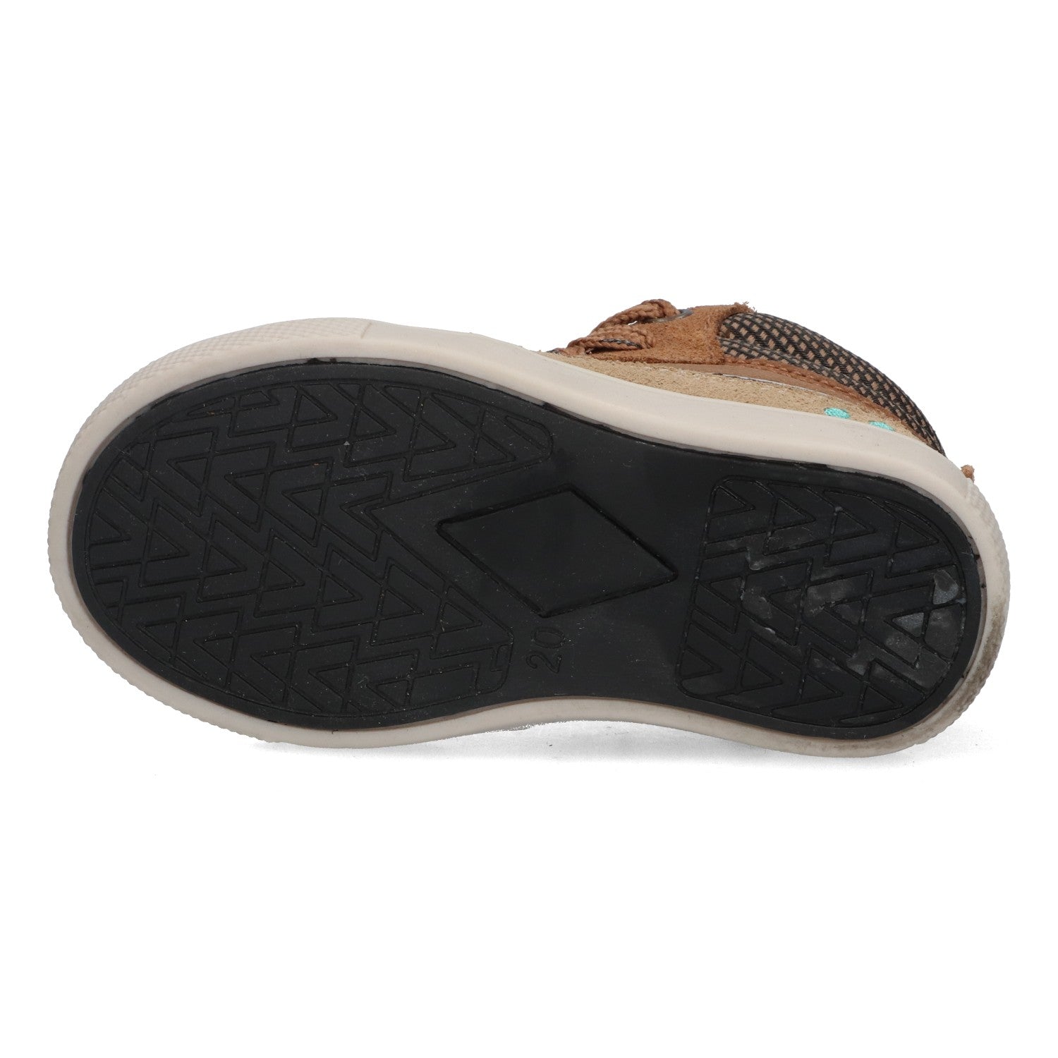 Liv Louw Hoge Sneakers Jongens Bruin