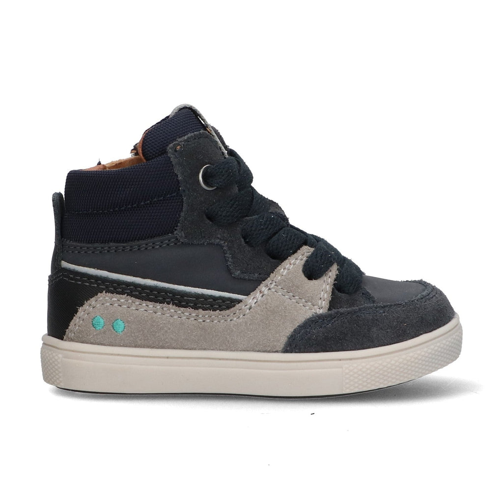 Liv Louw Hoge Sneakers Jongens Blauw
