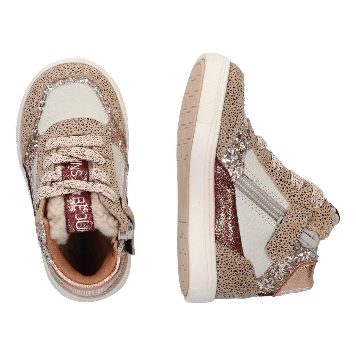 Lola Louw Hoge Sneakers Meisjes Multicolor