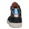 BunniesJR Lola Louw hoge sneakers meisjes zwart