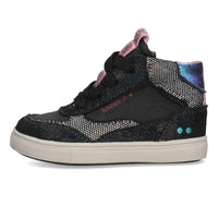 BunniesJR Lola Louw hoge sneakers meisjes zwart