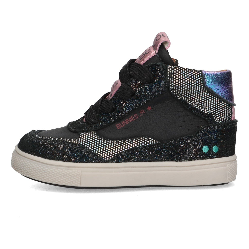 Lola Louw Hoge Sneakers Meisjes Zwart