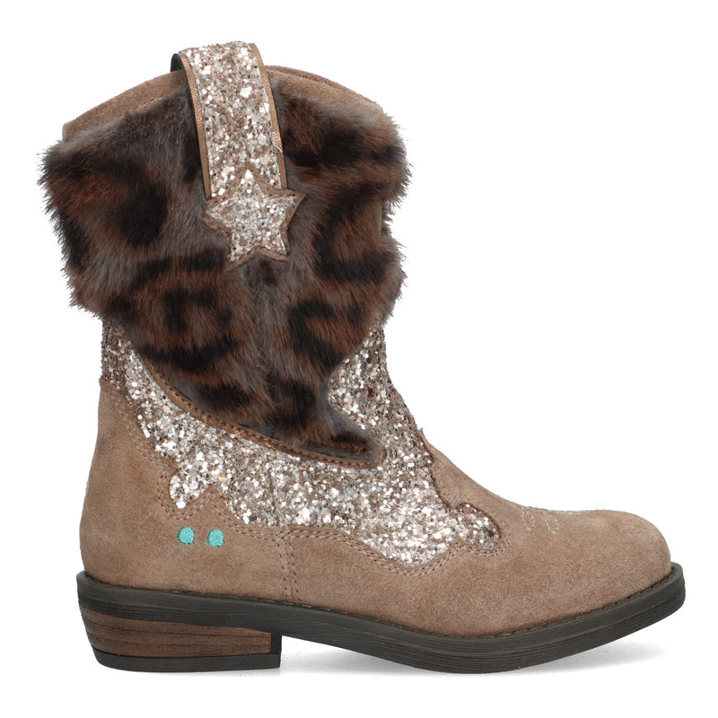 BunniesJR Roxy Rodeo cowboy boots meisjes bruin