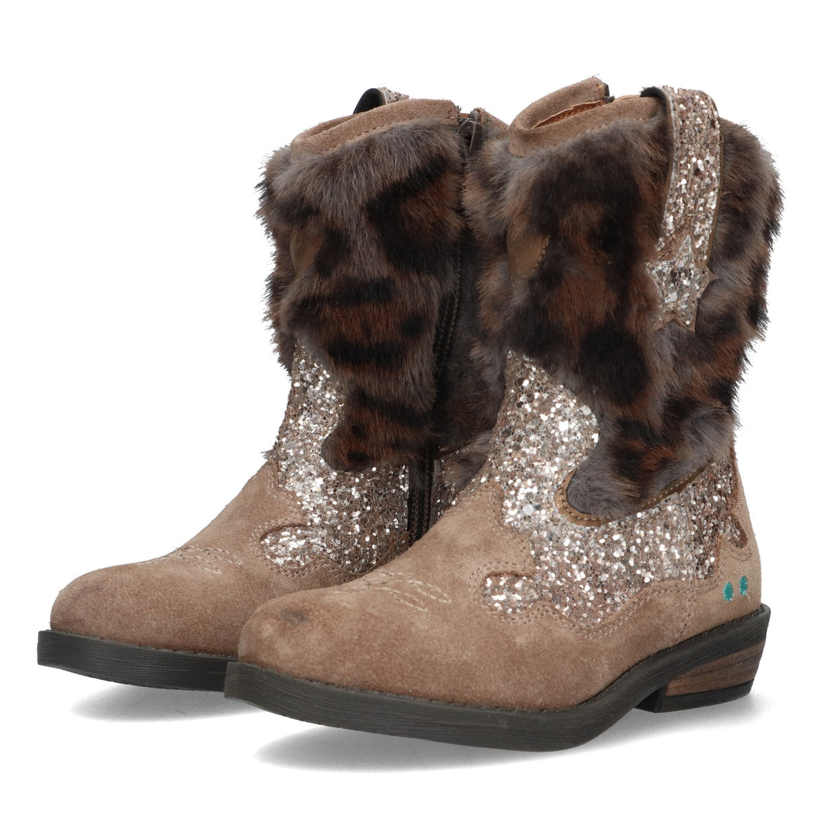BunniesJR Roxy Rodeo cowboy boots meisjes bruin