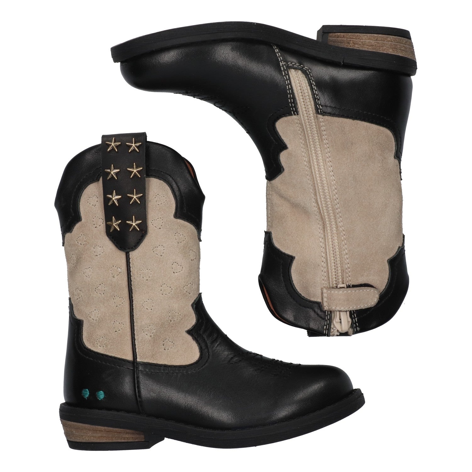 Romee Rodeo Cowboy Boots Meisjes Zwart