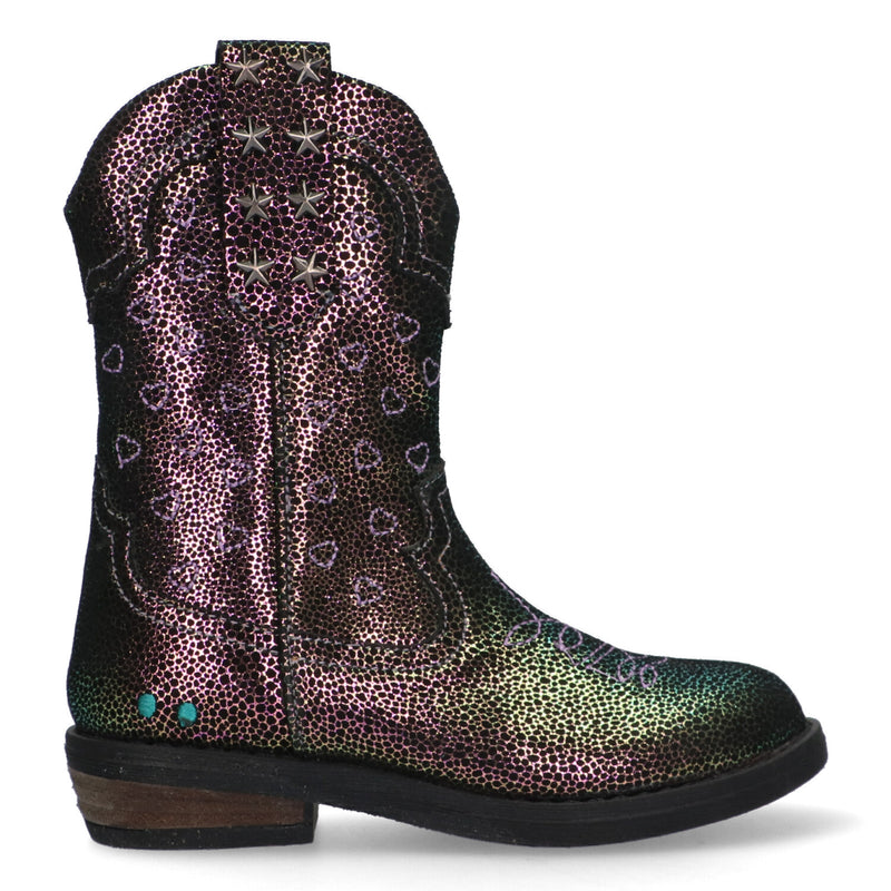 BunniesJR Romee Rodeo cowboy boots meisjes multicolor