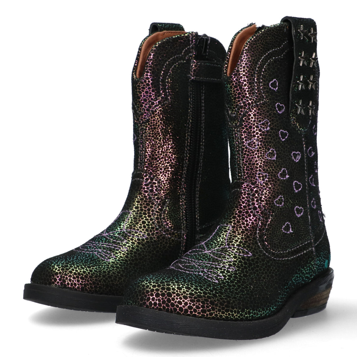 BunniesJR Romee Rodeo cowboy boots meisjes multicolor