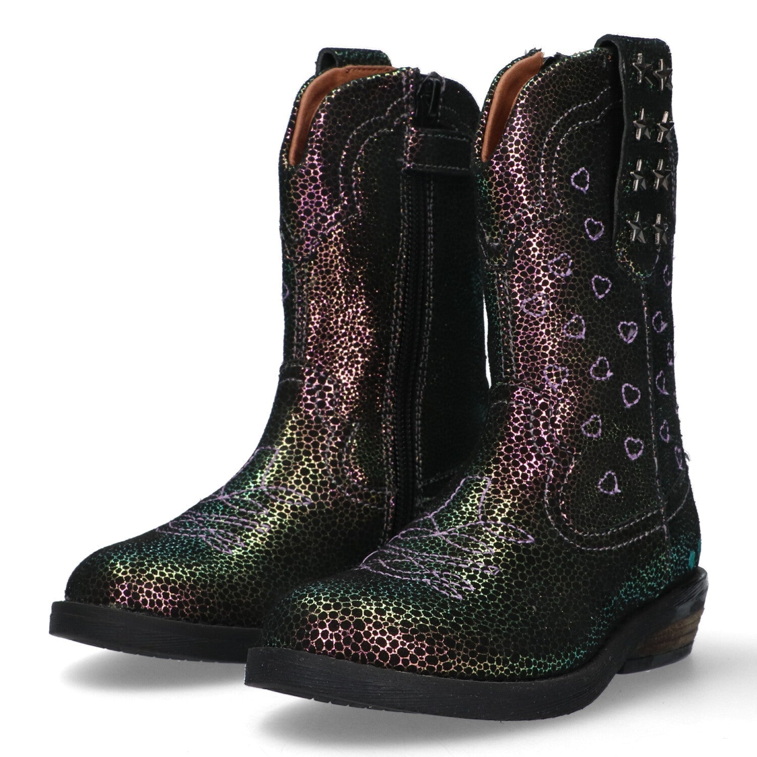 BunniesJR Romee Rodeo cowboy boots meisjes multicolor